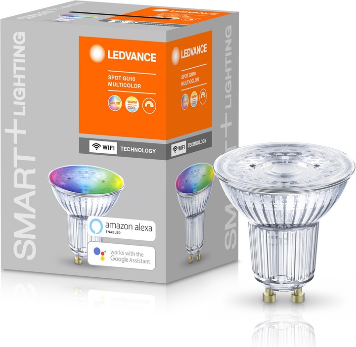 Produktbild Ledvance Smart+ Wifi Spot (GU10, 5 W, 350 lm, 1 x, G)