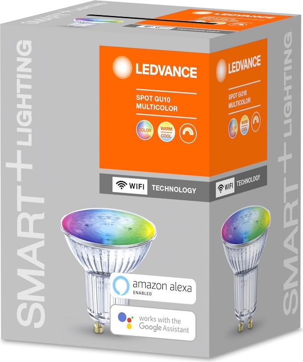 Produktbild Ledvance Smart+ Wifi Spot (GU10, 5 W, 350 lm, 1 x, G)