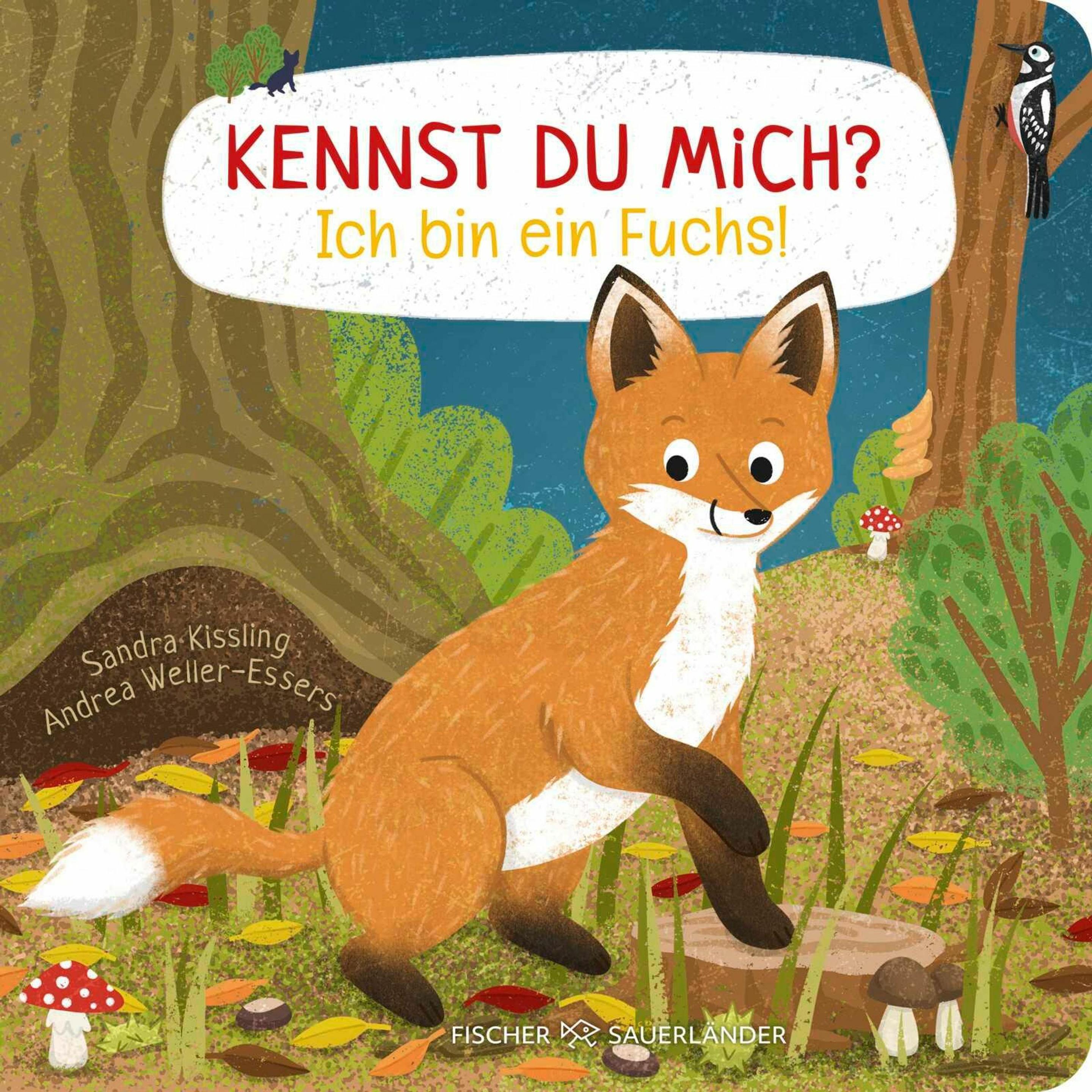S. Fischer Publishing, Babybücher, Kennst du mich? Ich bin ein Fuchs! (Deutsch)