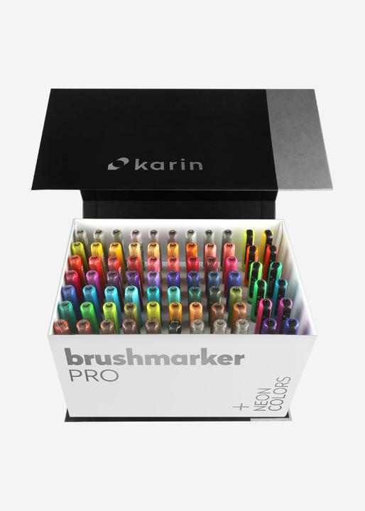 Produktbild Karin Brush Marker Pro Mega Box (Mehrfarbig, 72 x)