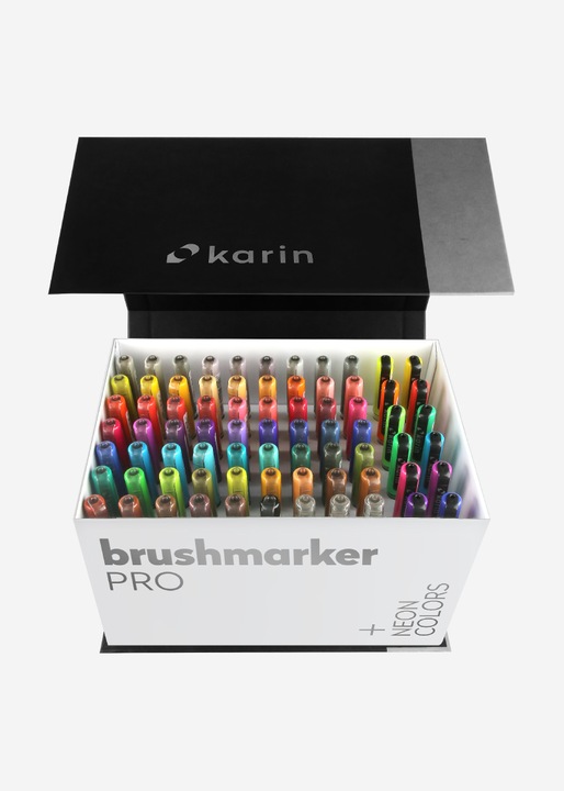Immagine prodotto Karin Brush Marker Pro Mega Box (Multicolore, 72 x)