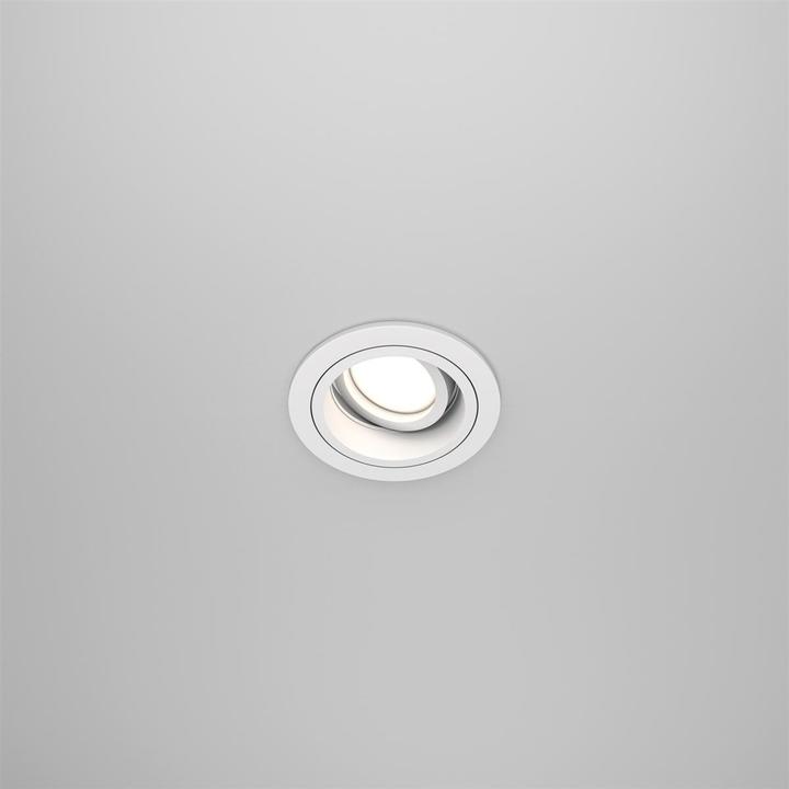 Image du produit Maytoni Atom Downlight, Luminaire encastré GU10 rond blanc Ø92mm (GU10)