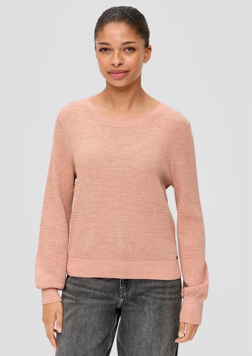 Actual product image s.Oliver Strickpullover Feinstrickpullover mit Glitzergarn (S, XXL)