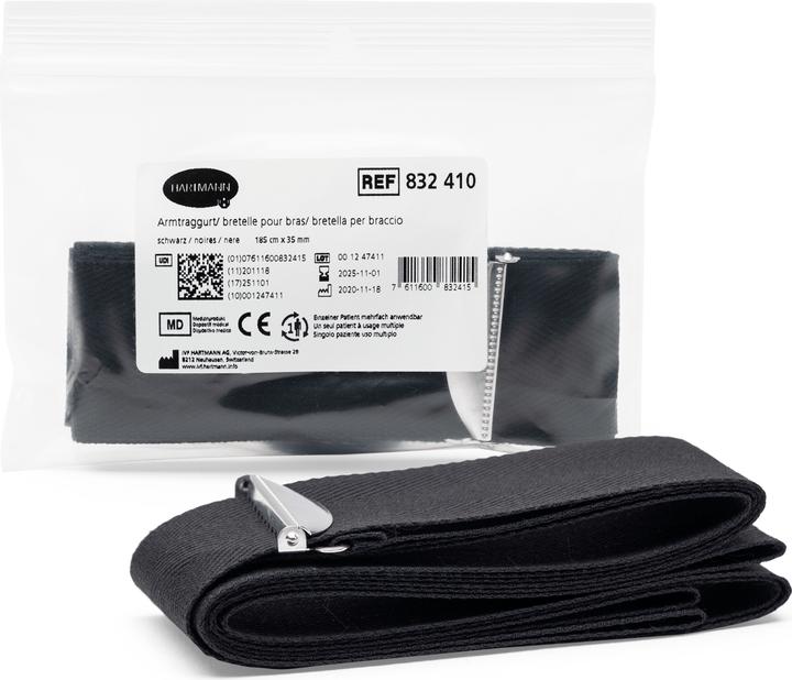 Immagine prodotto IVF Hartmann Fascia da braccio per adulti 185cmx35mm nero Schaffhauser