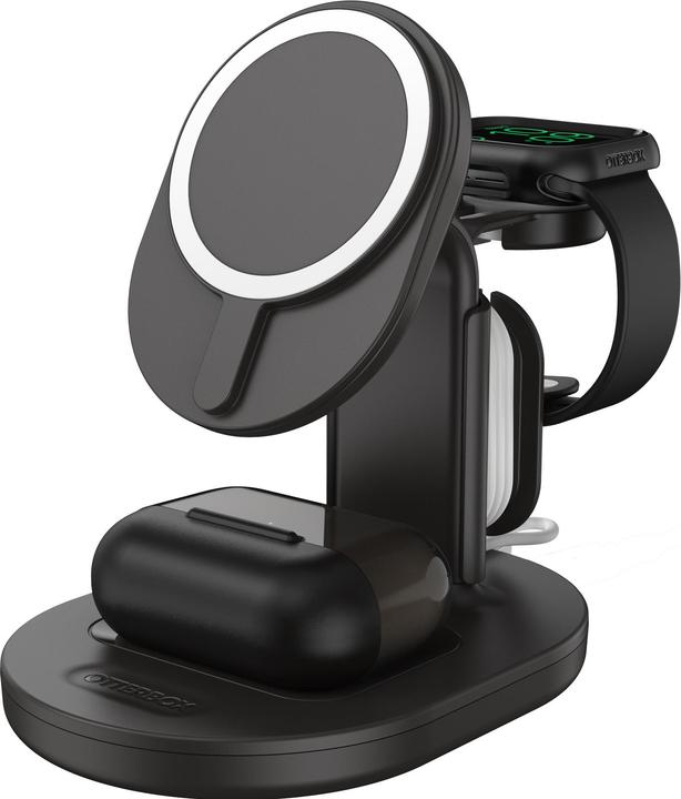 Produktbild OtterBox 3-in-1-Ladestation für MagSafe (ohne Kabel u. Ladegerät) (15 W)