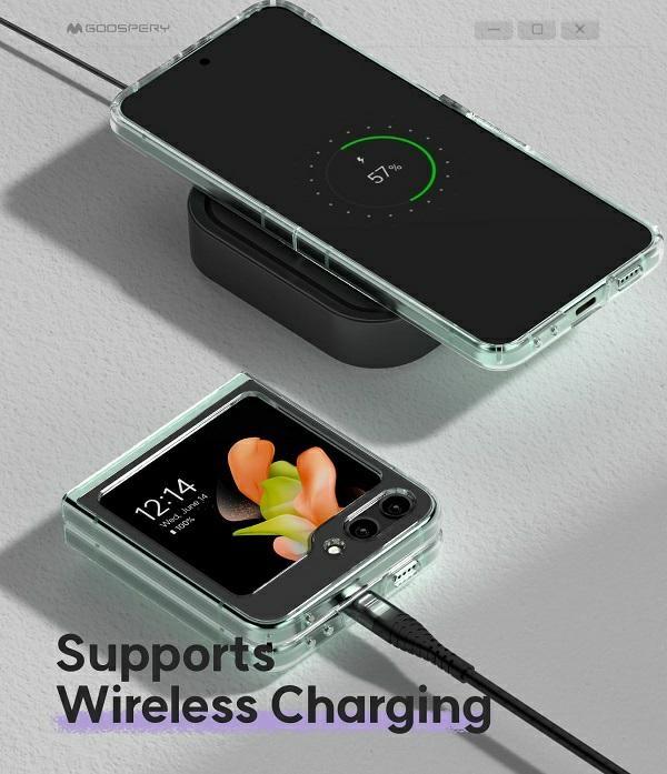 Actual product image PC HardCase Sam Z Flip5 F731 clear (Samsung Galaxy Z Flip5)