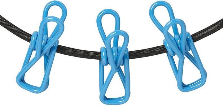 Actual product image ProPlus Wäscheleine elastisch mit 12 Wäscheklammern