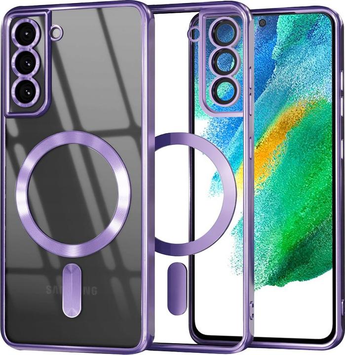 Produktbild Techsuit - Luxury Crystal MagSafe - Samsung Galaxy S21 FE 5G - Light Purple (Samsung Galaxy S21 FE 5G)