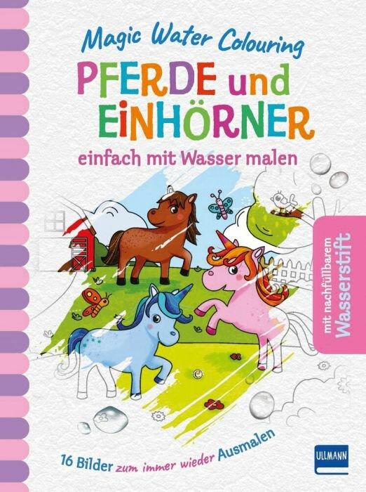 Actual product image Magic Water Colouring - Horses and Unicorns