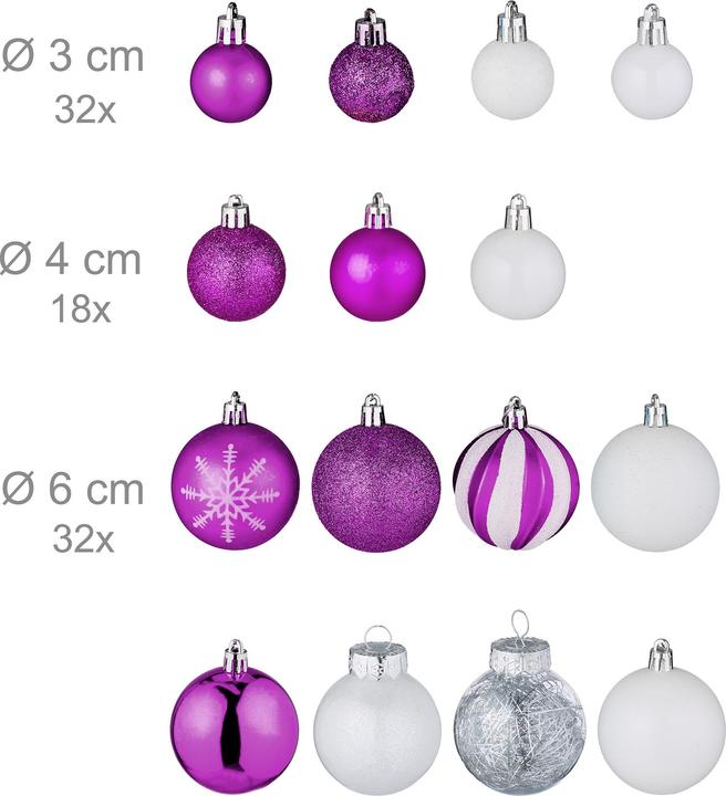 Actual product image Relaxdays christmas decorations (1 -part)