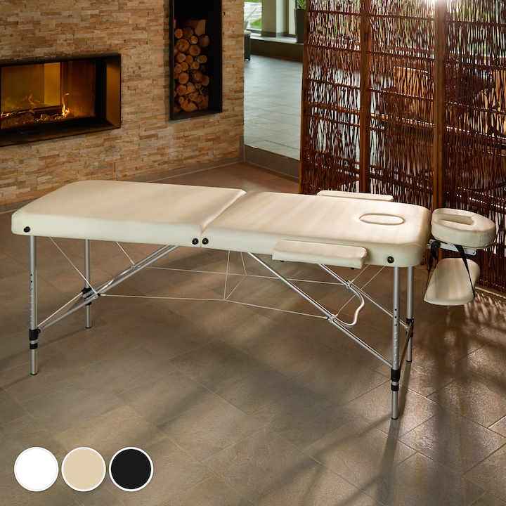 Actual product image tectake 2 zone massage table
