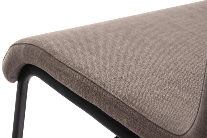 Immagine prodotto CLP Sgabello da bar Limon B in tessuto, grigio