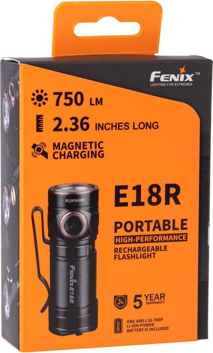 Immagine prodotto Fenix E18R (6.60 cm, 750 lm)