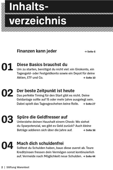 Nährwerte und Zutaten 21 Dinge über deine Finanzen, die du wissen solltest (Deutsch, Matthias Kowalski, 2025)