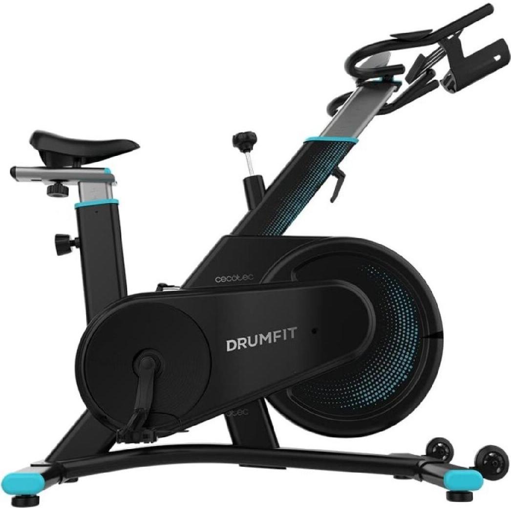 Cecotec Standfahrrad DrumFit Indoor 7000 Magno Connected, Router, Schwarz