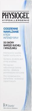 Image du produit Physiogel Crème Hydratante Intensive Quotidienne Pour Peau Très Sèche & Sensible 100Ml (100 ml, Crème 24h)