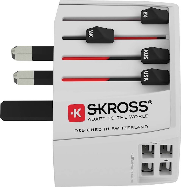 Actual product image Skross Travel adapter MUV USB
