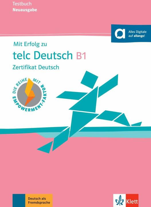 Energie-Label Mit Erfolg zu telc Deutsch B1 – Testbuch (Deutsch, Anna Pohlschmidt, Bettina Schwieger, Arndt Boetel, 2025)