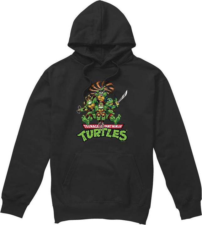 Immagine prodotto Teenage Mutant NT Felpa con Cappuccio Tartarughe Manga Uomo (S)