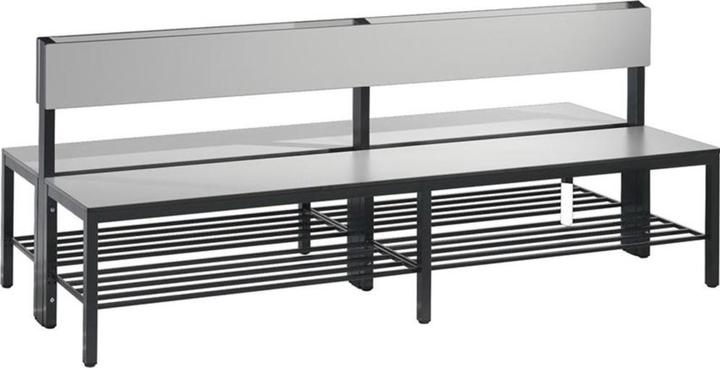 Produktbild C+P Garderobenbank BASIC PLUS, doppelseitig (79.60 cm)