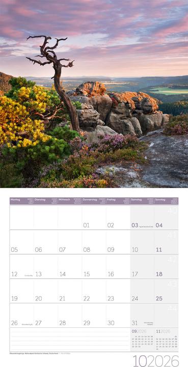 Immagine prodotto Atempause Kalender 2026 - 30x30 (30 x 30 cm)