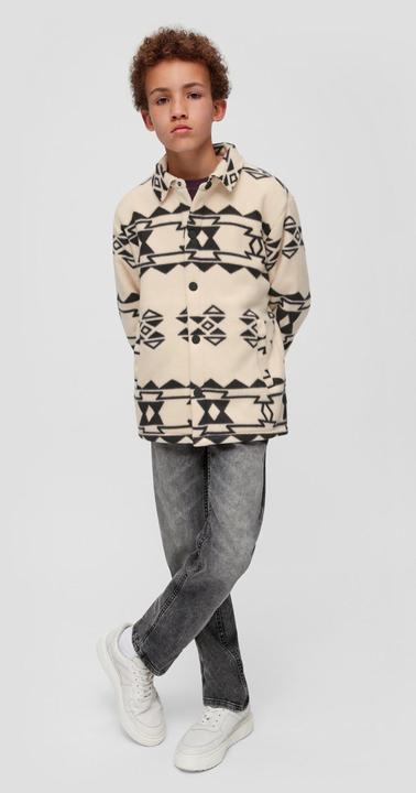 Immagine prodotto s.Oliver Indoor-Jacke Overshirt mit Teddyfutter (L)