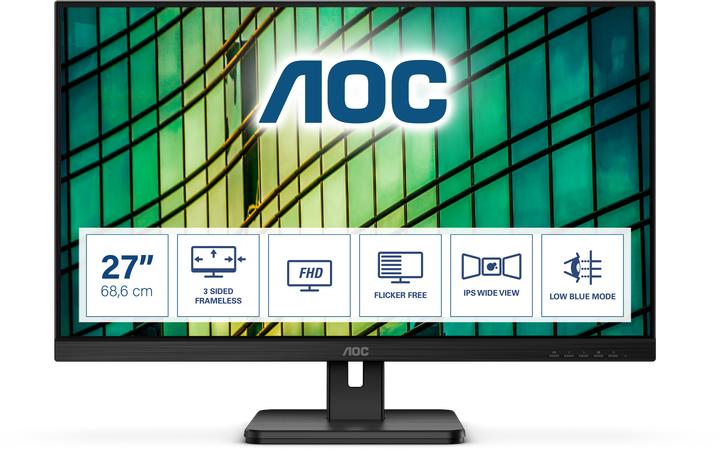 Actual product image AOC 27E2QAE (1920 x 1080 pixels, 27")