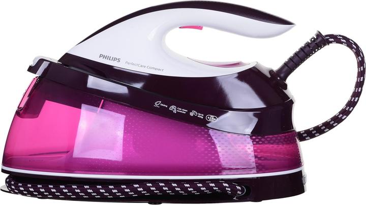 Immagine prodotto Philips GC7842/40 Stazione da stiro a vapore SteamGlide Plus Sole Purple (2400 W, 400 g/min)