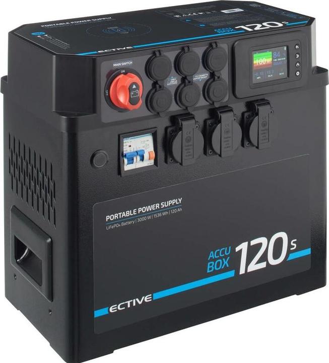Produktbild Ective AccuBox 120S Powerstation (1536 Wh, 27.10 kg)