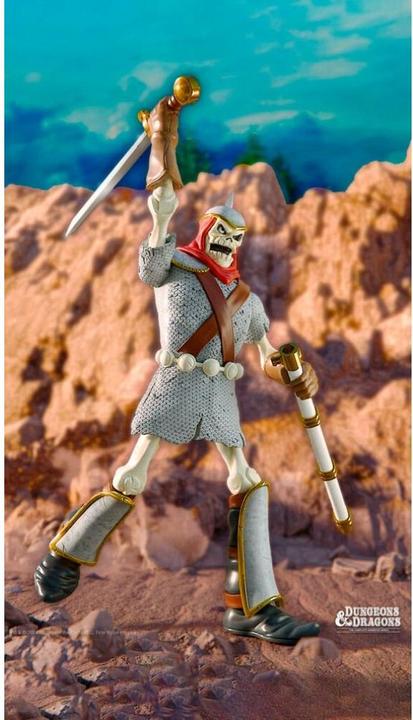 Produktbild Super7 Dungeons & Dragons Ultimates Actionfigur Dekkion the Skeleton Warrior 18 cm