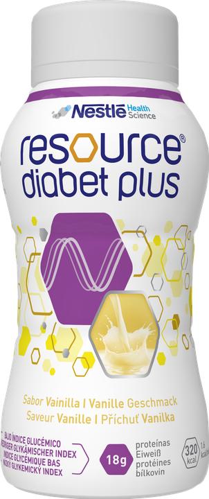 Produktbild Resource Diabet plus (Vanille, 4x)