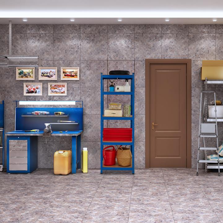 Actual product image Relaxdays Heavy duty shelving