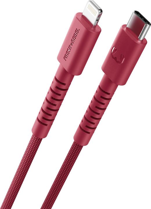 Image du produit Fresh'N Rebel Fresh 'n Rebel USB-C to Lightning Red (2 m, 30 W)