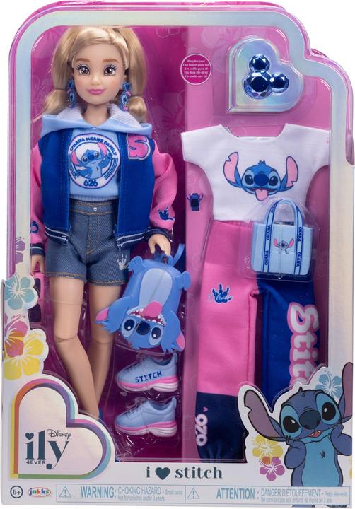 Produktbild Jakks Pacific Disney Stitch University ily 4Ever Fashion doll 25cm