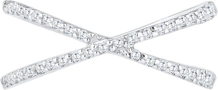 Immagine prodotto Elli X-Form mit Zirkonia Kristallen (58, 925 Argento)