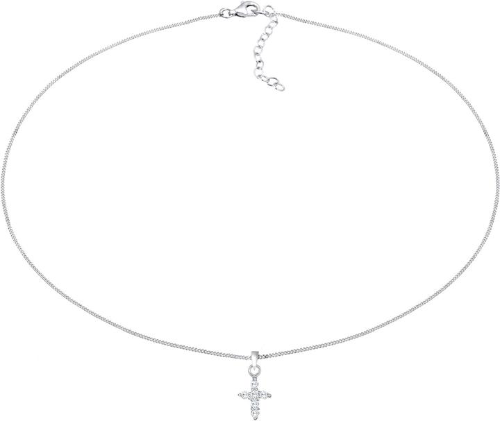 Immagine prodotto Elli Choker Kreuz Zirkonia Kristall (925 Argento, 36 cm)