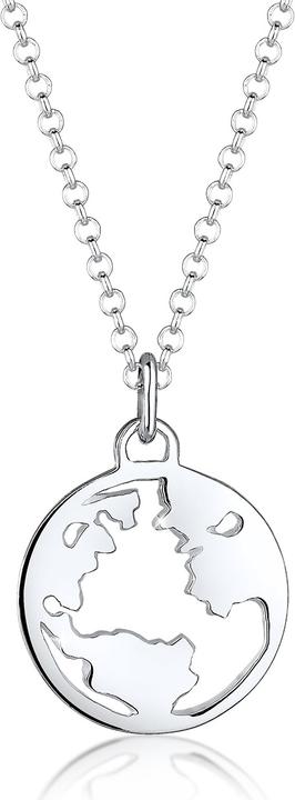 Produktbild Elli Weltkugel Globus Anhänger (925 Silber, 45 cm)