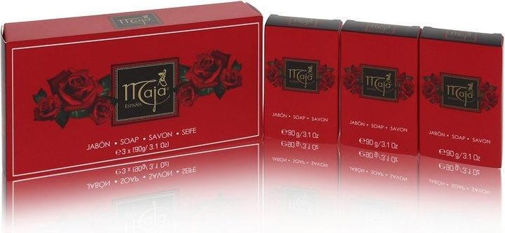 Maja Soap Maja by Myrurgia Soap (3 pack) 92 ml (Hartseife, 92 ml)