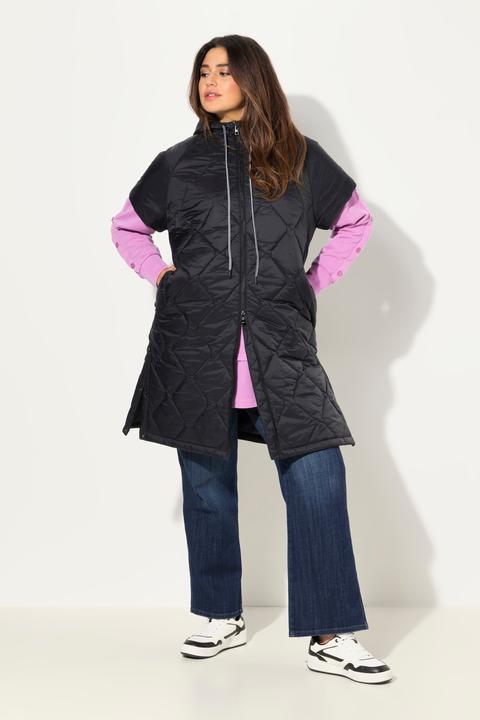Actual product image Ulla Popken HYPRAR Quilted Drawstring Vest (56)
