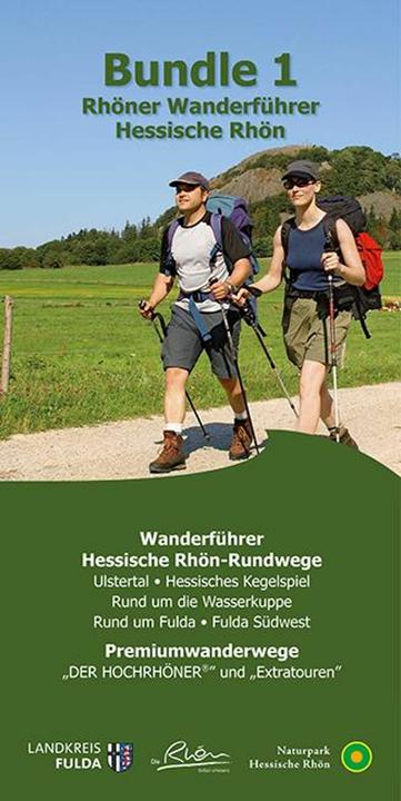 Bundel 1 Rhöner Wanderführer Hessische Rhön (Deutsch, Stefan Dehler, 2010)