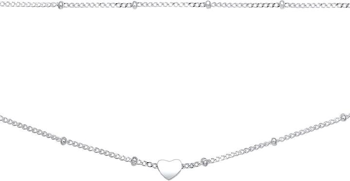 Immagine prodotto Elli Choker Layer Look Herz (925 Argento, 38 cm)