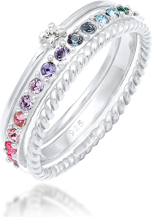 Actual product image Elli Multi-colour set (56, 925 Silver)