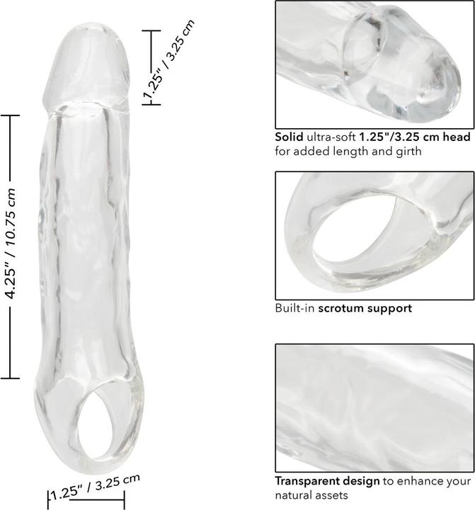 Actual product image CalExotics California Exotics - Performance Maxx Clear Extension 5,5 Transparent