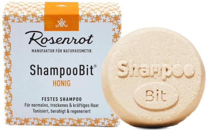 Actual product image Rosenrot ShampooBit Honey (Solid shampoo, 55 g)