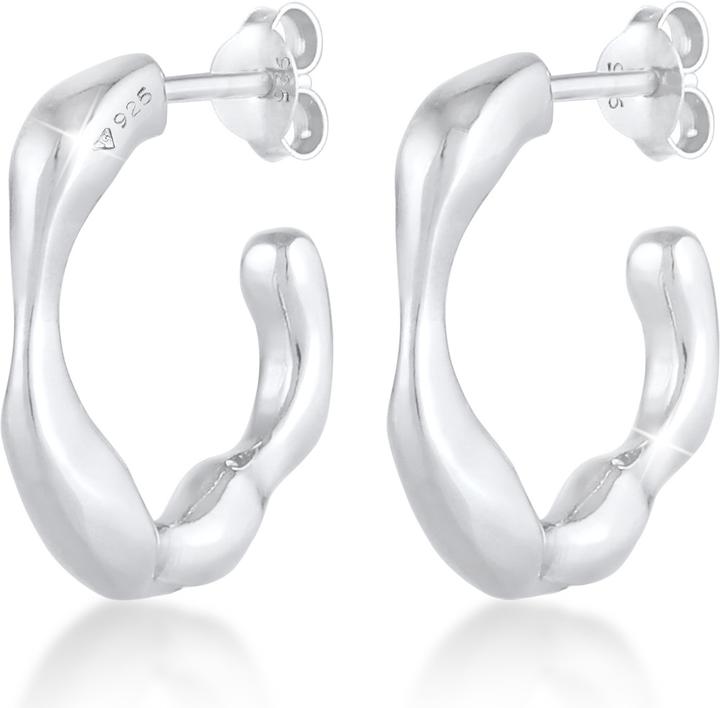 Immagine prodotto Elli Creolen Organic-Look (925 Argento)