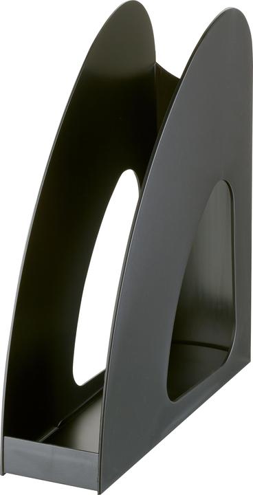 Produktbild Han Stehsammler TWIN 7,6x25,6x23,9 cm (BxHxT) DIN C4 Werkstoff: Polystyrol schwarz (A4, C4)