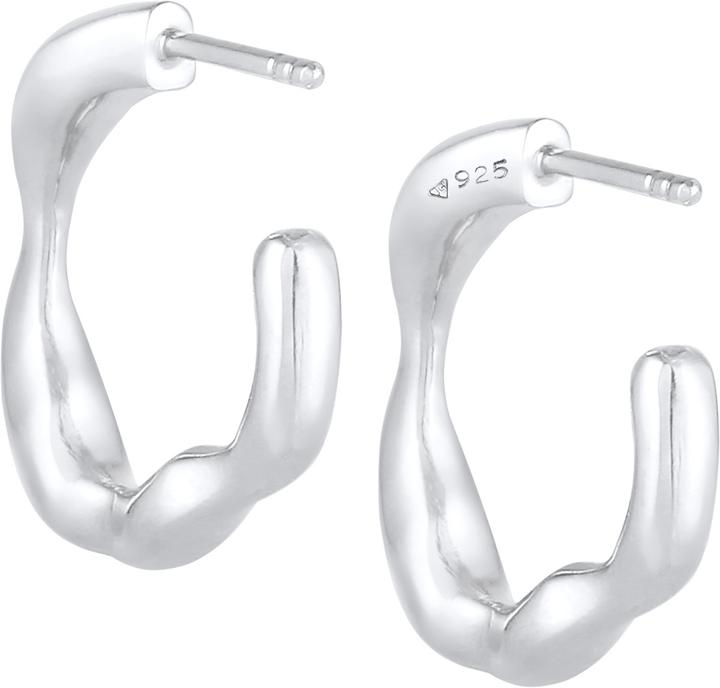 Immagine prodotto Elli Creolen Organic-Look (925 Argento)