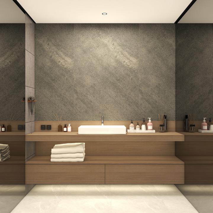 Produktbild Neu.Haus Duschrückwandset Bladel 16er Set 120 x 60 cm Grey Stone (120 cm, 120 cm, 60 cm)
