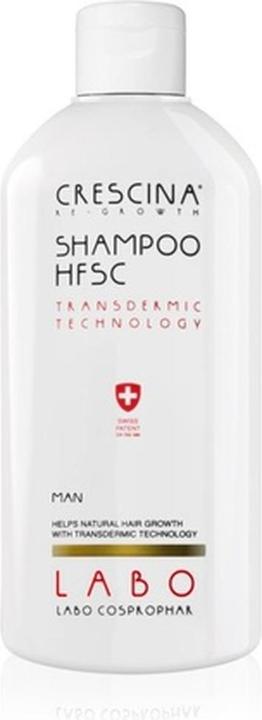 Produktbild Crescina MenÂ's anti-thinning shampoo Transdermic (Shampoo) 200 ml (200 ml, Flüssiges Shampoo)