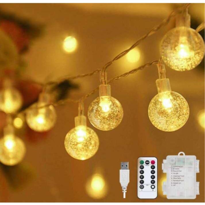 Produktbild Esmée LED Lichterkette, 12m, 100 LEDs, Kugeln, Outdoor, warmweiss (0.10 m)